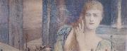 Fernand Khnopff At the Seaside oil painting artist